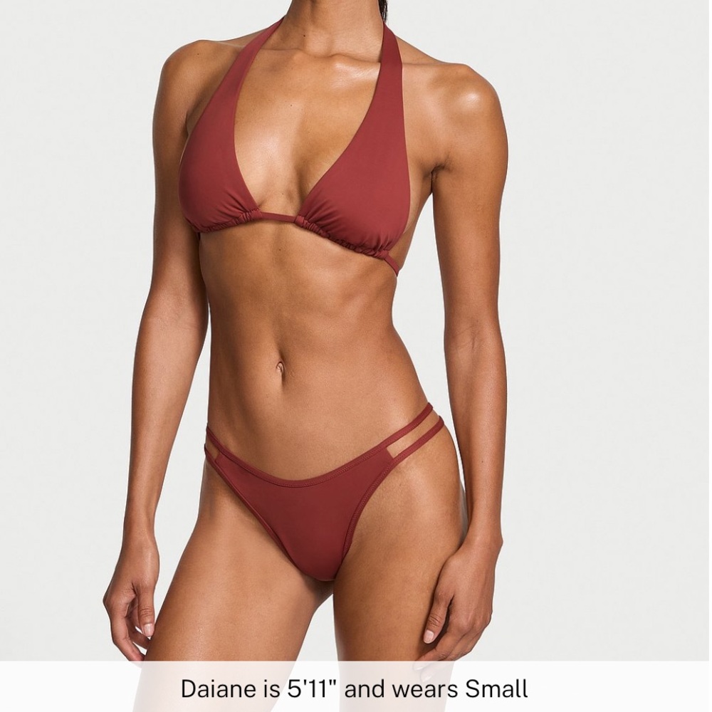 Victoria's Secret Essential Double-Strap Cheeky Bikini Bottom